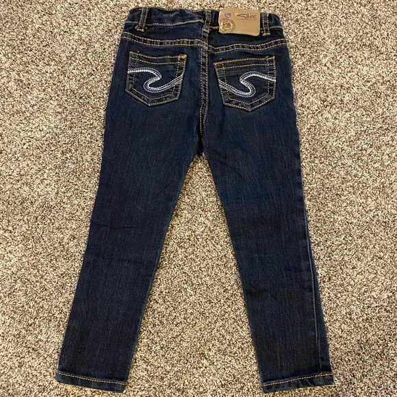 Silver Sz 4T “Amy” Jeans - Picture 4 of 4